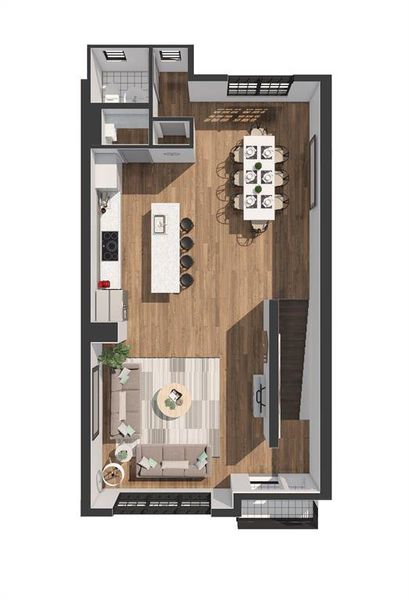 2nd floor living Plan