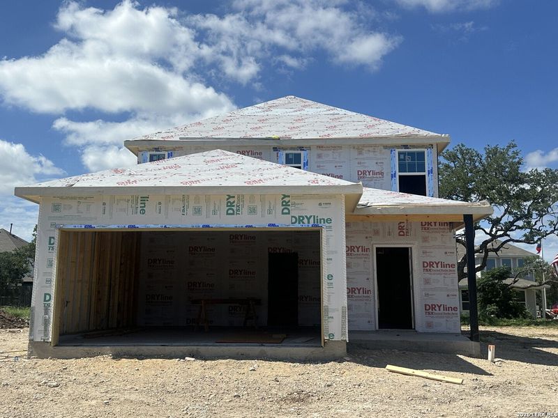 In-progress construction of a new home in Timber Creek, San Antonio, TX (Image 25). In-progress construction of a new home in Timber Creek, San Antonio, TX (Image 25).