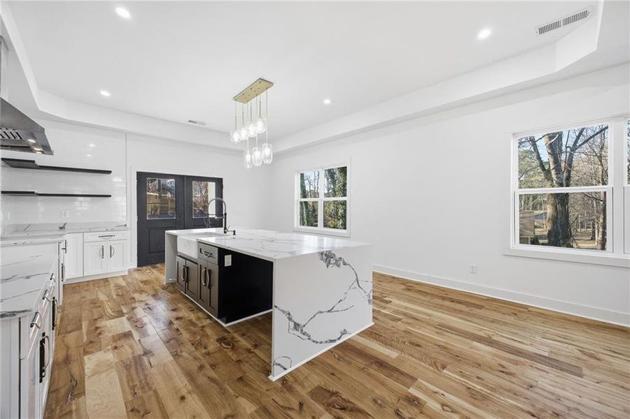 Furnished interior view inside a new home in , Flowery Branch (Image 5).