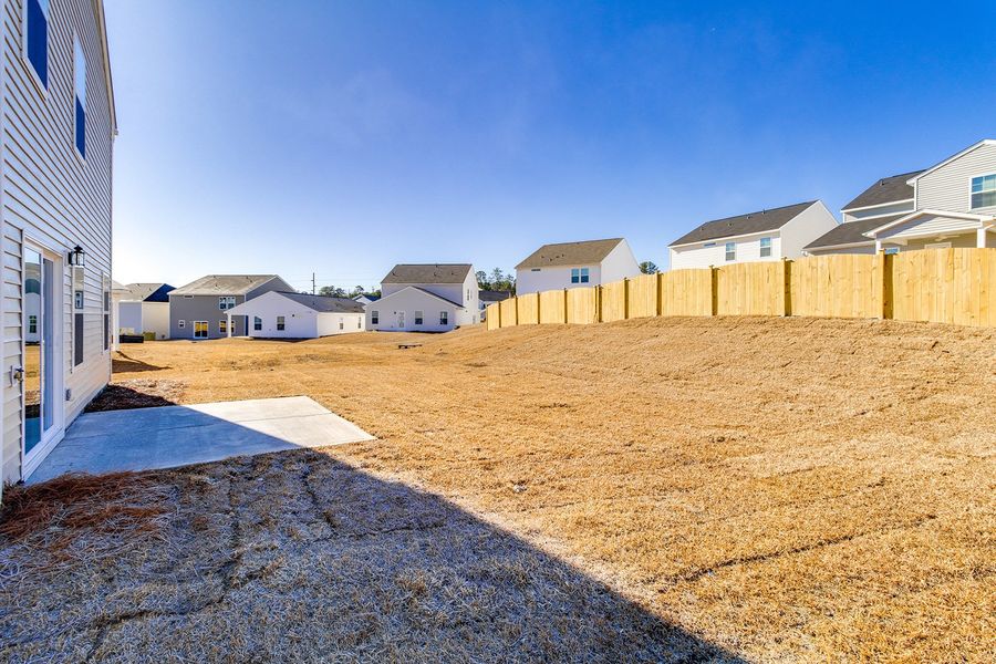 Exterior details and patio area of a home in Haynes Park, Columbia (Image 3).