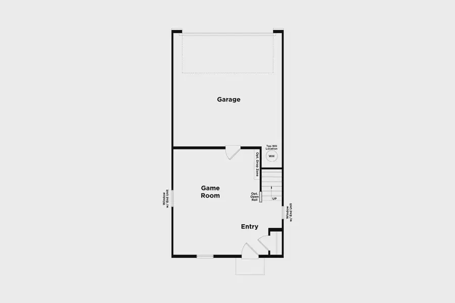 2D floor plan layout for the Seaton - Dual Primary Suite by DRB Homes in Barrett Pointe, Kennesaw, GA (Image 4).