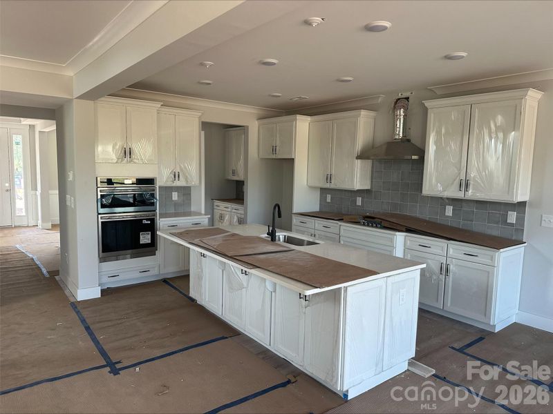 Construction progress on Homesite 628