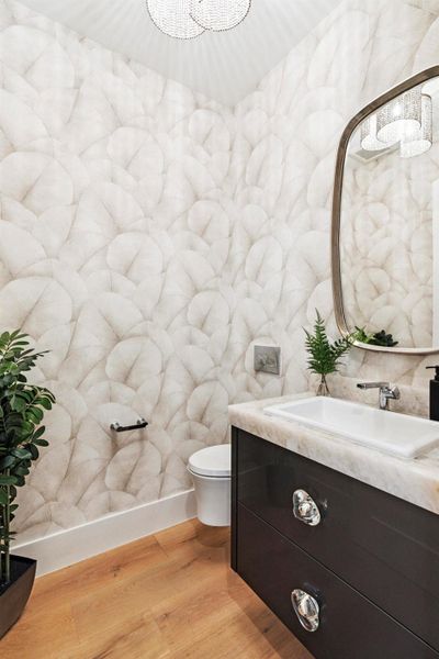 Furnished interior view inside a new home in , West Palm Beach (Image 44).