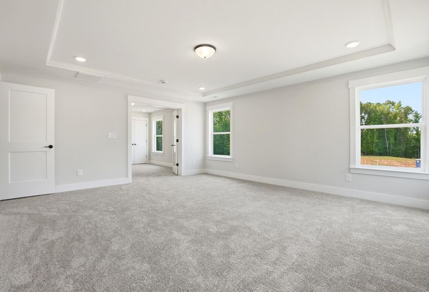 Spacious, unfurnished interior of a new home in Rone Creek, Waxhaw (Image 23). Spacious, unfurnished interior of a new home in Rone Creek, Waxhaw (Image 23).