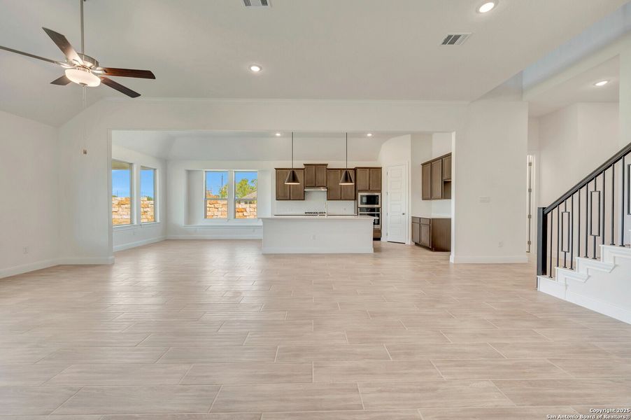 Spacious, unfurnished interior of a new home in Everly Estates, San Antonio (Image 13). Spacious, unfurnished interior of a new home in Everly Estates, San Antonio (Image 13).