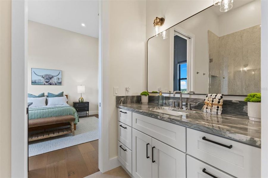 Furnished interior view inside a new home in , Myakka City (Image 45).