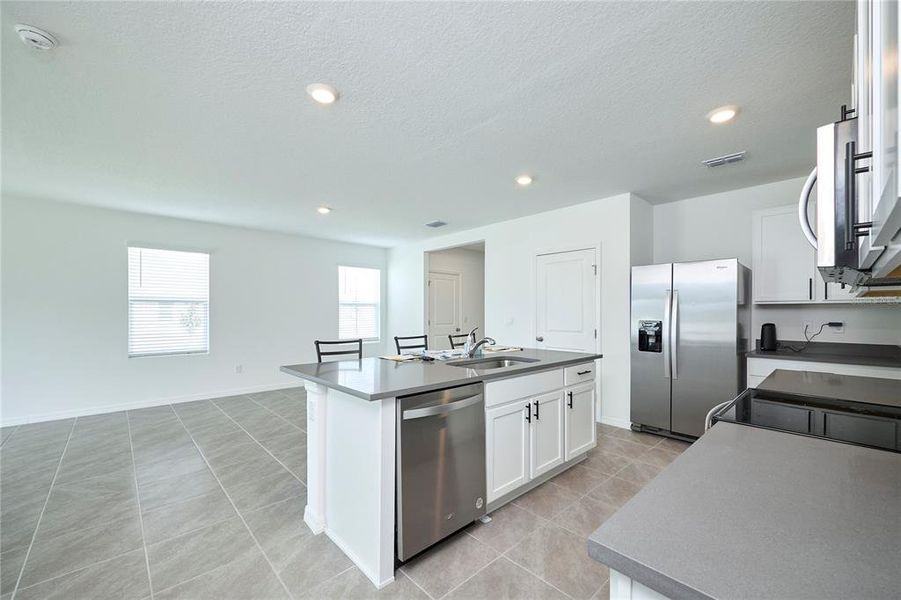 Furnished interior view inside a new home in Westgate at Avalon Park, Wesley Chapel (Image 33).