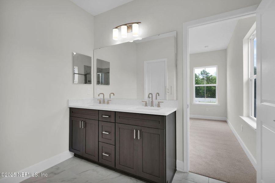 Furnished interior view inside a new home in Woodland Park, Ponte Vedra (Image 16).