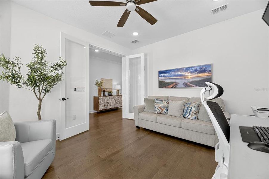 Furnished interior view inside a new home in Marisol Pointe at MiraBay Florida Series, Apollo Beach (Image 5).