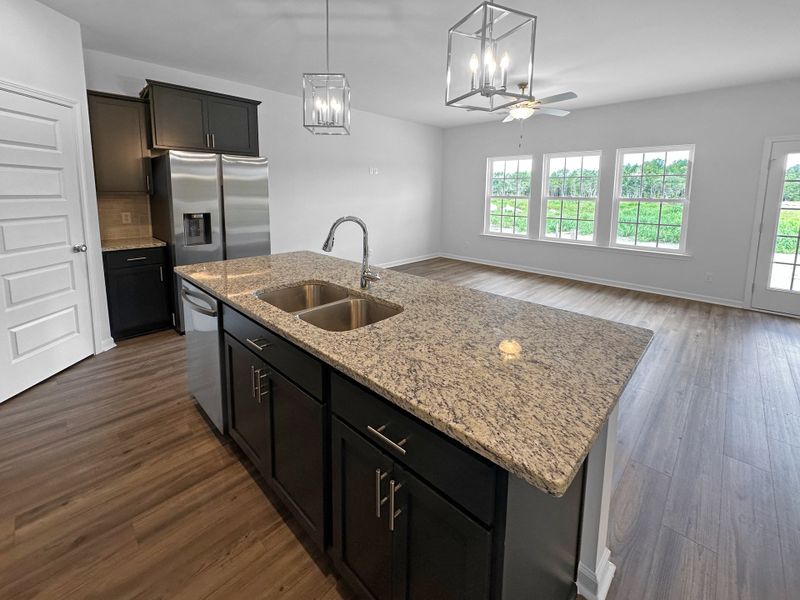 Furnished interior view inside a new home in Doctor's Creek, Ludowici (Image 8).