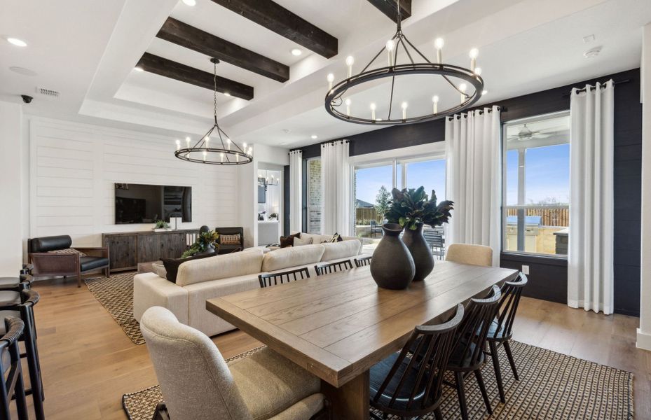 Furnished interior view inside a new home in Del Webb at Legacy Hills, Celina (Image 8).