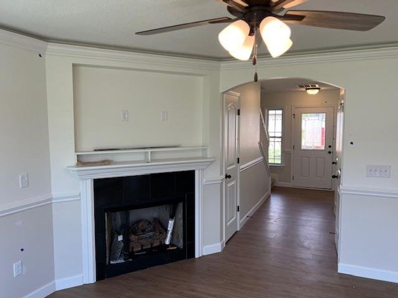 Furnished interior view inside a new home in Cleveland Meadows, Spartanburg (Image 4).