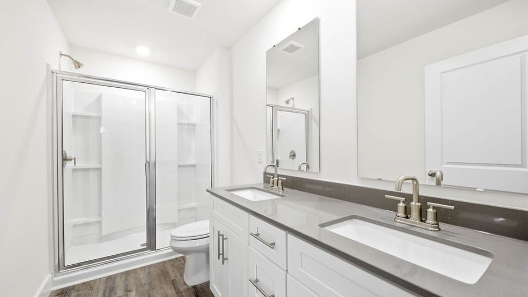Furnished interior view inside a new home in The Arbor Townhomes, Kingsport (Image 7).