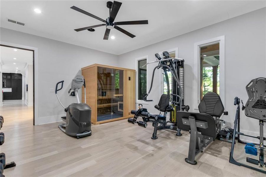 Furnished interior view inside a new home in , Roswell (Image 70).
