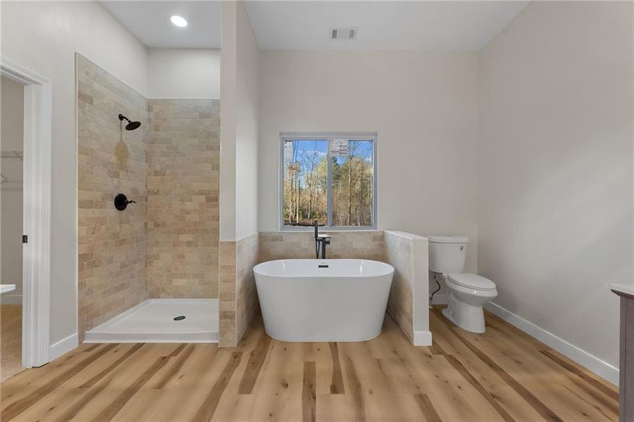 Furnished interior view inside a new home in , Locust Grove (Image 18).