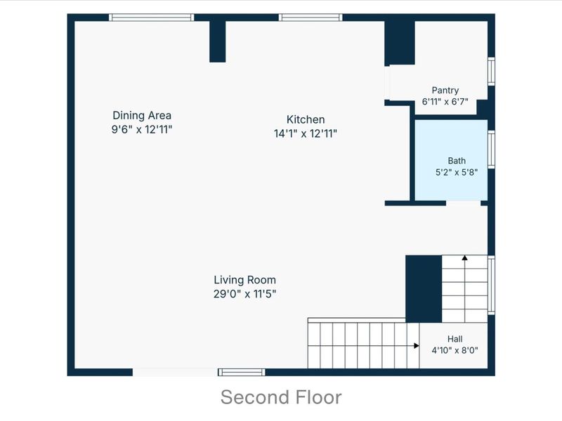 Second Floor - Floor Plan
