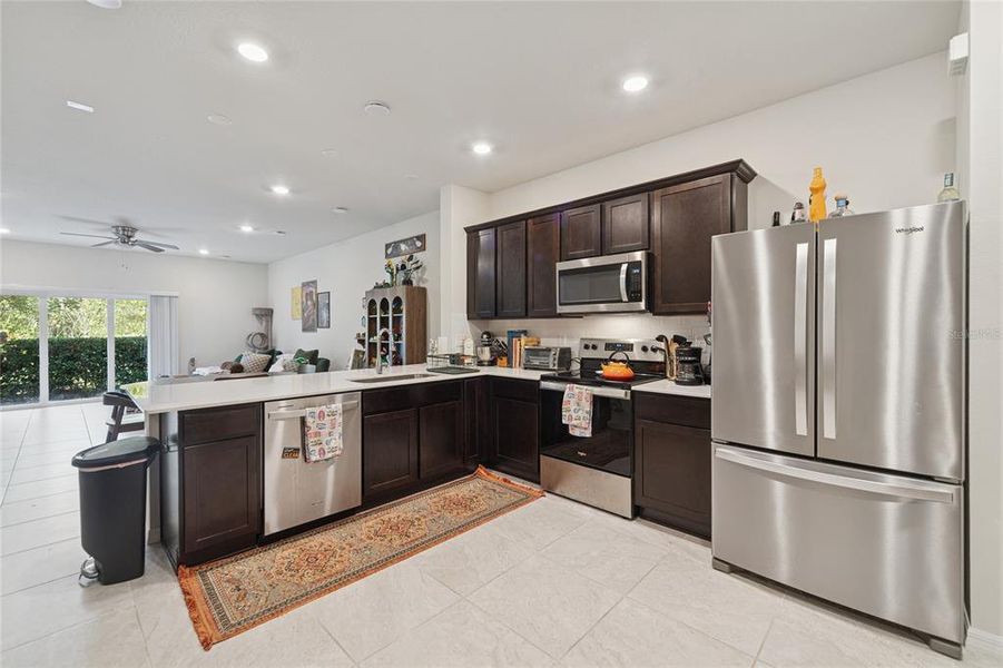 Furnished interior view inside a new home in Cypress Cay, Kissimmee (Image 7).