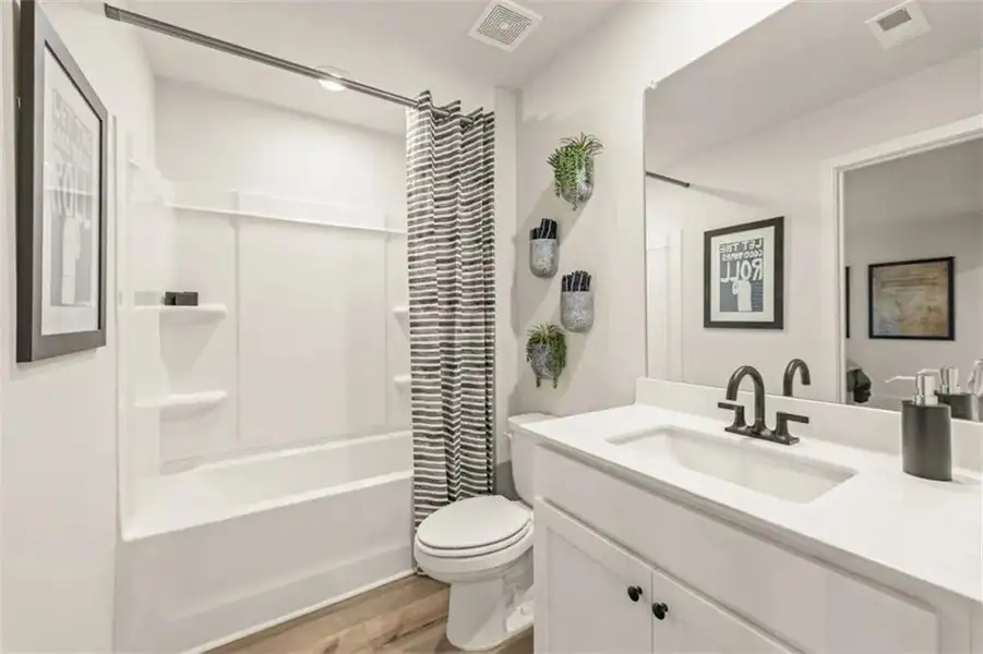 Furnished interior view inside a new home in Brookshire Manor, Canton (Image 19).