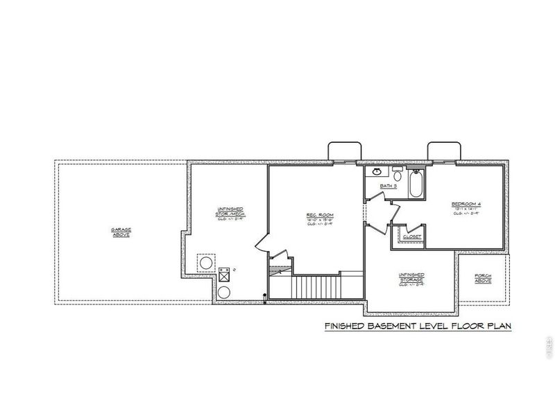 2D floor plan layout of this home in , Erie, CO (Image 5).