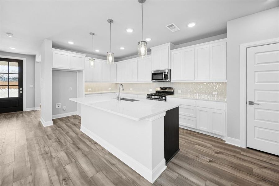 Furnished interior view inside a new home in Talia – Cottage Series, Mesquite (Image 13).