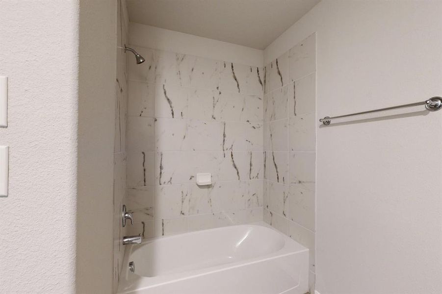 Furnished interior view inside a new home in Mobberly Farms, Pilot Point (Image 10).