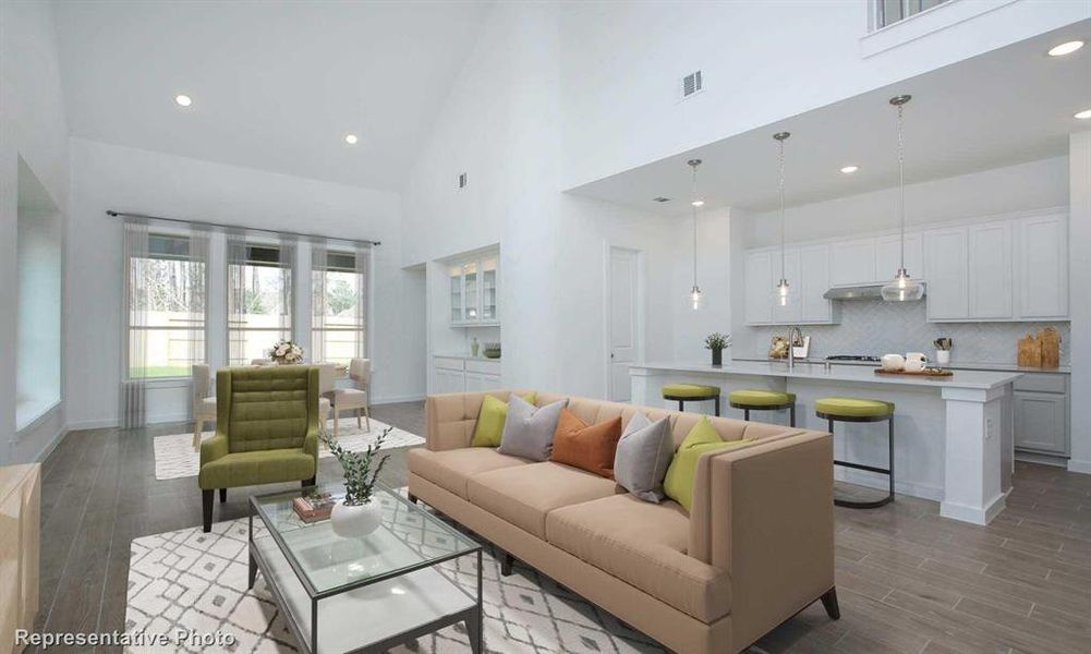 Kitchen/Family Room (Representative Photo) Kitchen/Family Room (Representative Photo)