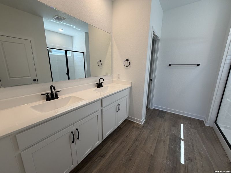Furnished interior view inside a new home in The Wilder, Adkins (Image 12).