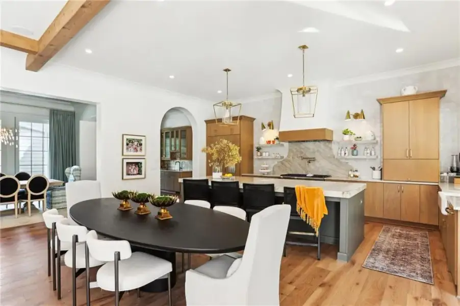 Furnished interior view inside a new home in , Atlanta (Image 15).