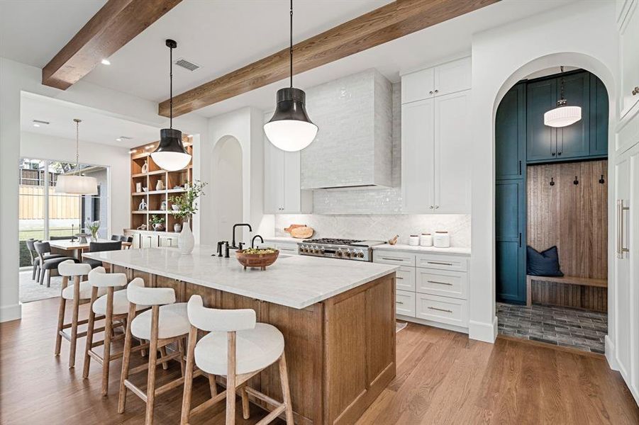 Furnished interior view inside a new home in , Dallas (Image 14).