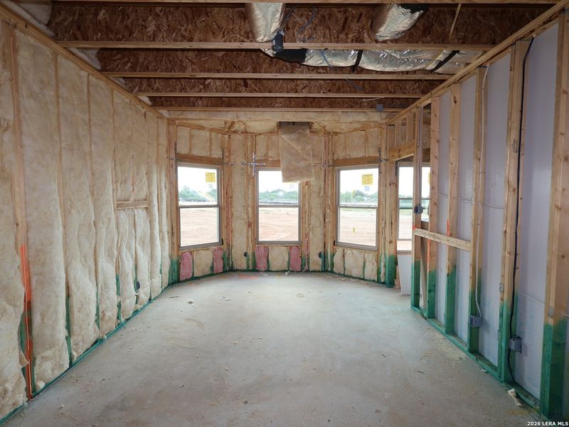 In-progress construction of a new home in Hickory Ridge, Elmendorf, TX (Image 16).