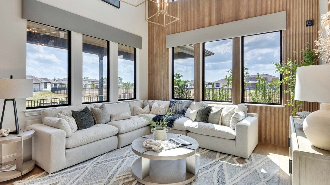 Representative furnished interior of a home built from the Elm by DRB Homes in Azalea, Pattison (Image 13).