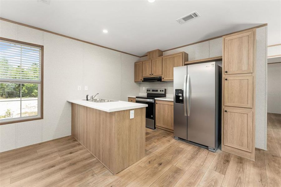 Furnished interior view inside a new home in , Williston (Image 5).