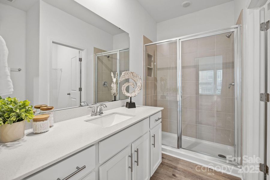 Furnished interior view inside a new home in Sycamore Trail, Matthews (Image 13).