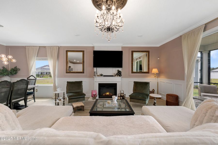 Furnished interior view inside a new home in , St. Augustine (Image 13). Furnished interior view inside a new home in , St. Augustine (Image 13).