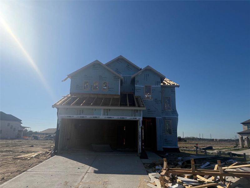 In-progress construction of a new home in , Iowa Colony, TX (Image 3). In-progress construction of a new home in , Iowa Colony, TX (Image 3).