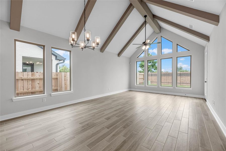 Spacious, unfurnished interior of a new home in Elyson - 40', Katy (Image 13). Spacious, unfurnished interior of a new home in Elyson - 40', Katy (Image 13).