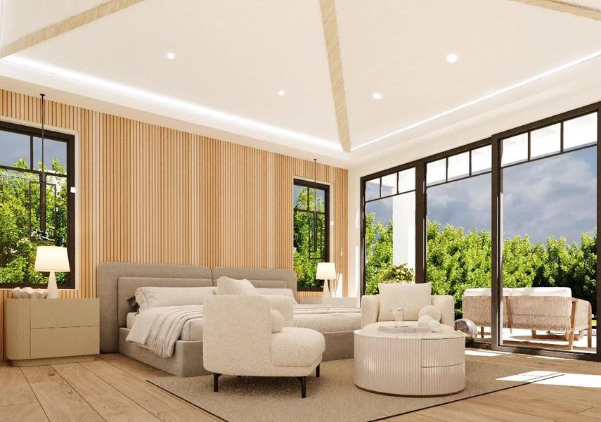 Furnished interior view inside a new home in , Delray Beach (Image 3).