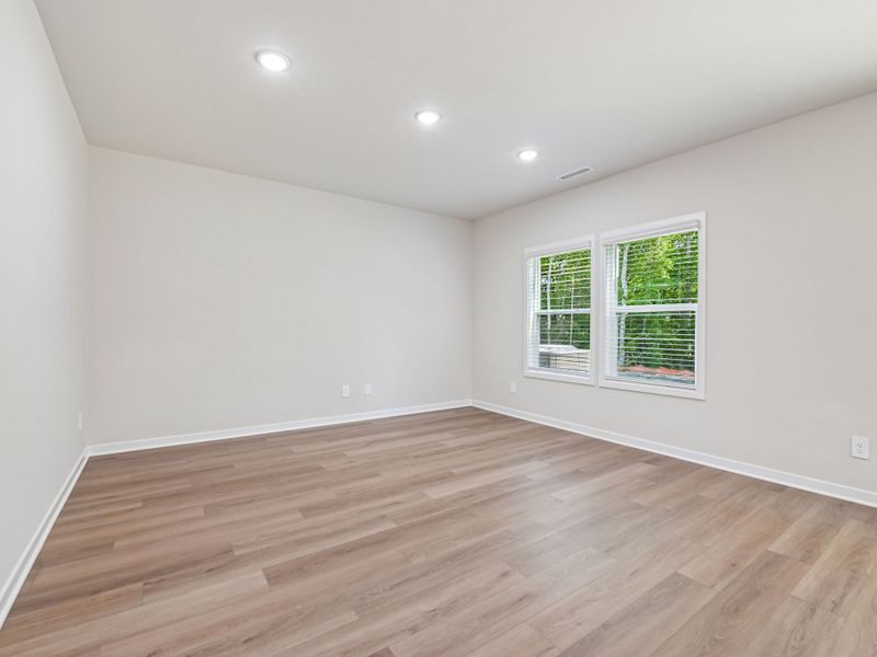 Spacious, unfurnished interior of a new home in Cadence Meadows, Zebulon (Image 11). Spacious, unfurnished interior of a new home in Cadence Meadows, Zebulon (Image 11).