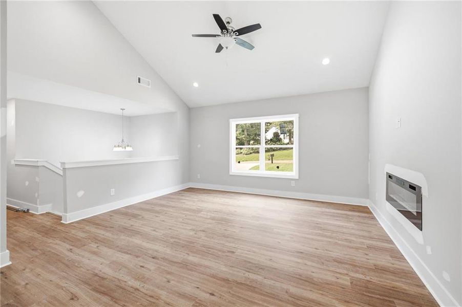 Spacious, unfurnished interior of a new home in , Mount Airy (Image 23).