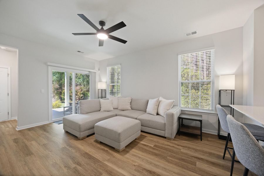 Furnished interior view inside a new home in , Beaufort (Image 5).