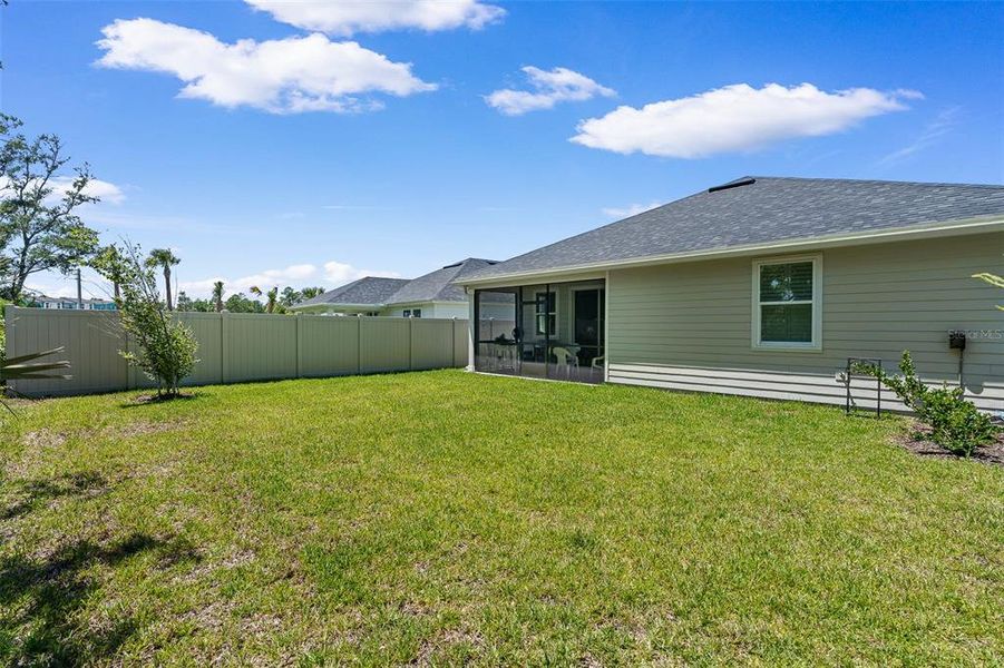 Exterior details and patio area of a home in , Flagler Beach (Image 31).