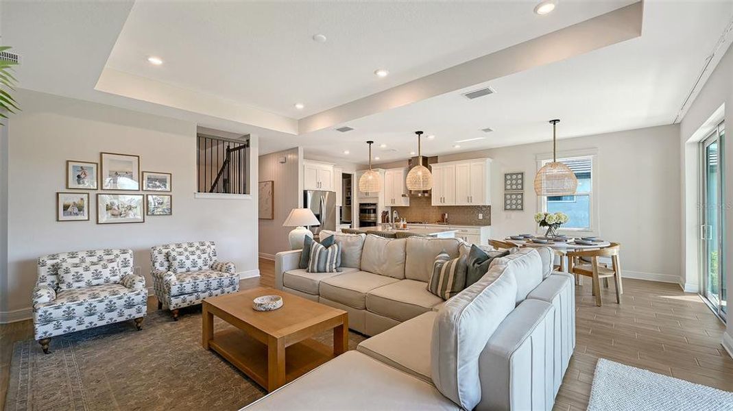 Furnished interior view inside a new home in , Bradenton (Image 32).