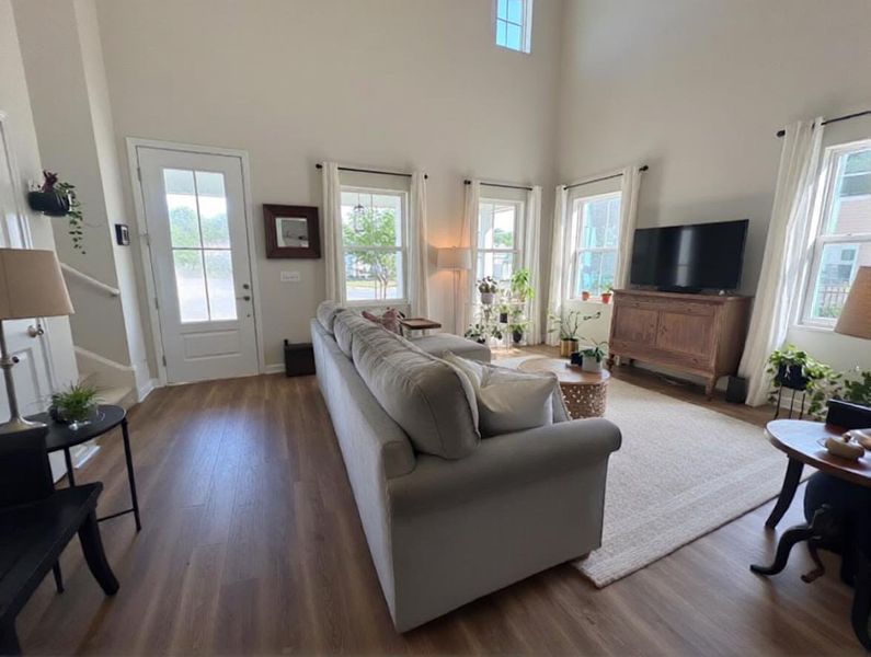 Furnished interior view inside a new home in , Okatie (Image 4).