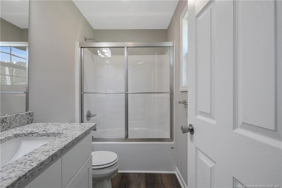 Master private bath Master private bath