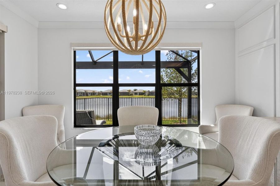 Furnished interior view inside a new home in , Port St. Lucie (Image 10).
