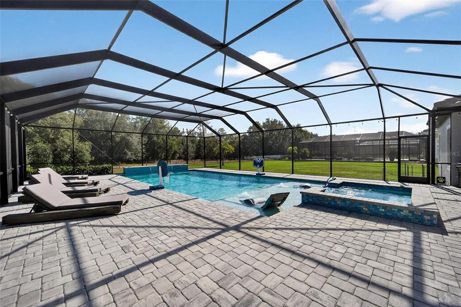 Exterior details and patio area of a home in Creek Ridge Preserve, Lithia (Image 31). Exterior details and patio area of a home in Creek Ridge Preserve, Lithia (Image 31).