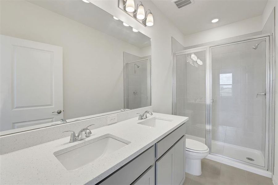 Furnished interior view inside a new home in Shores at Mirada, San Antonio (Image 11).