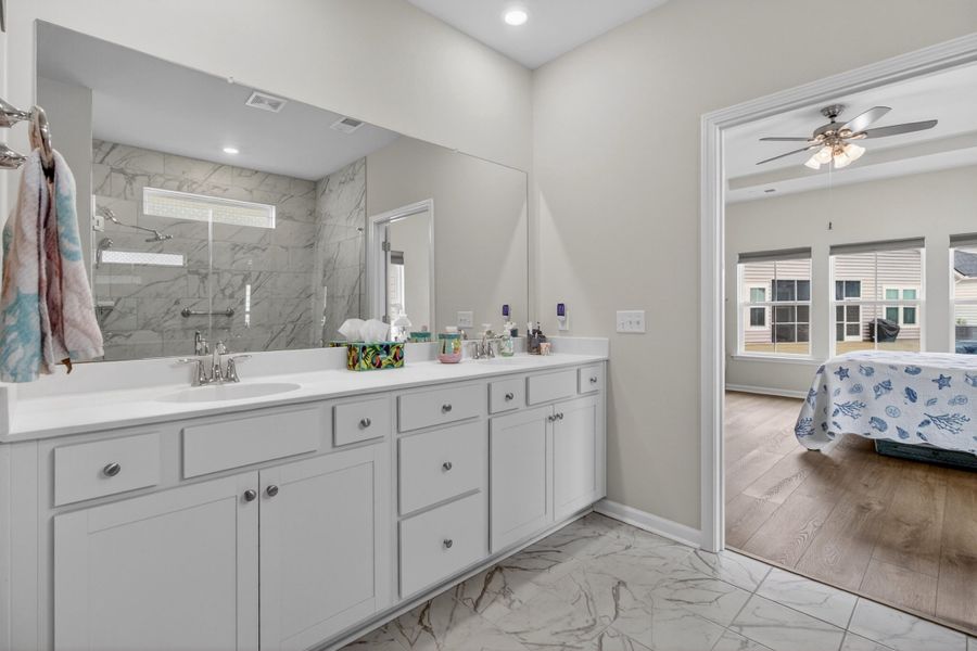 Furnished interior view inside a new home in Horizons at Summers Corner | 55+, Summerville (Image 5).