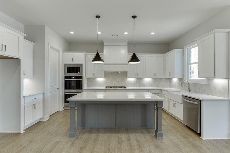 Furnished interior view inside a new home in , Buford (Image 12).