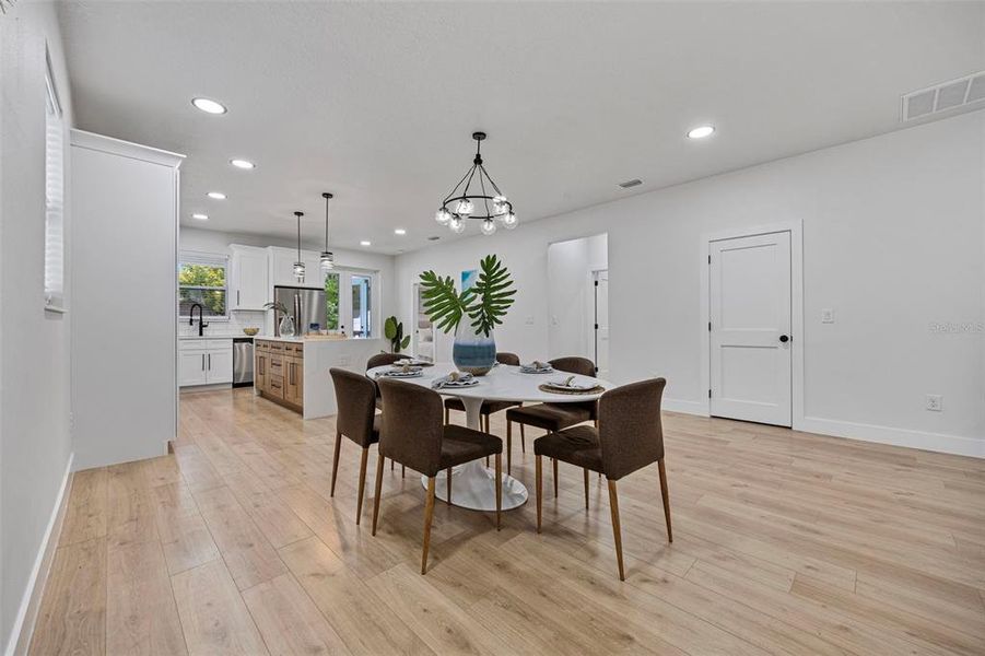 Furnished interior view inside a new home in , Tampa (Image 12).
